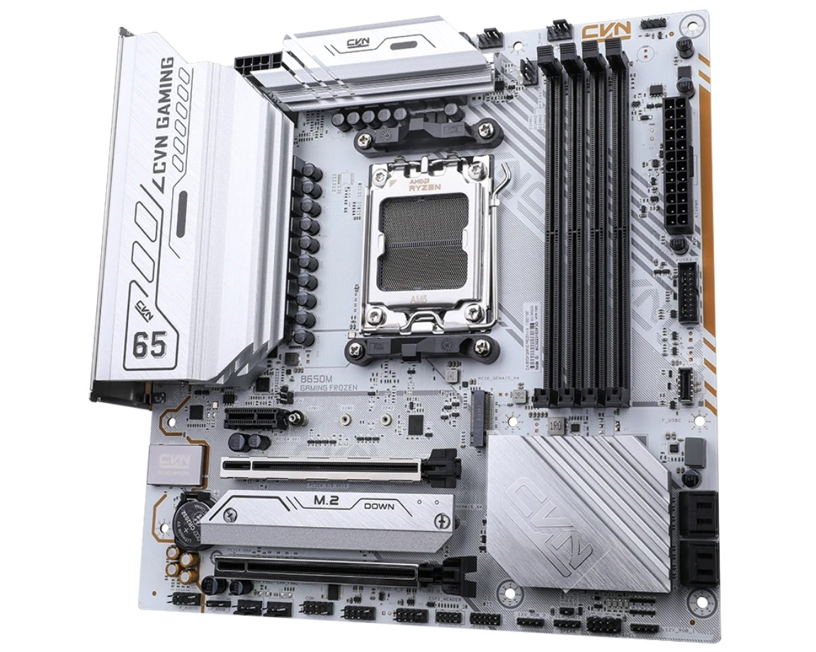 COLORFUL CVN B650M GAMING FROZEN V14 DDR5 7600Mhz mATX Gaming (Oyuncu) Anakart