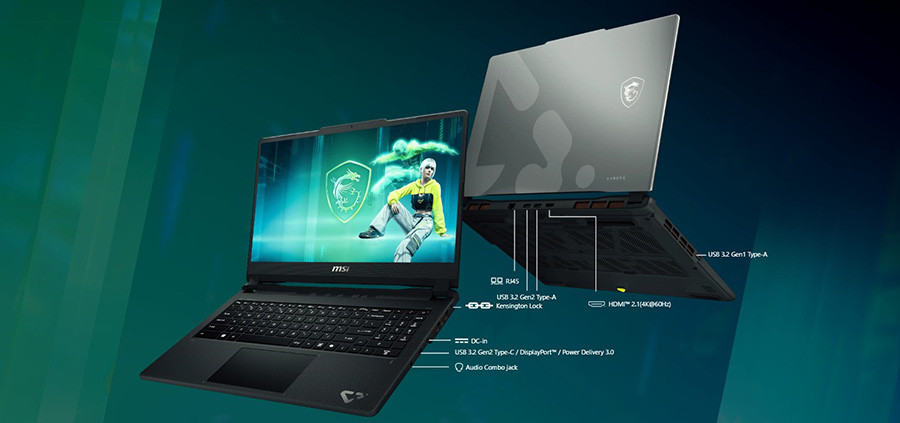 MSI CYBORG 15 MAX C13WF-065XTR i7-13620H 16GB DDR5 512GB SSD Geforce RTX5060 GDDR7 8GB 15.6″ IPS Full HD FreeDOS Gaming (Oyuncu) Notebook