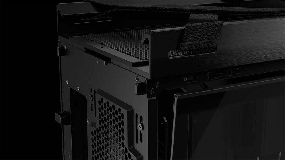 ASUS ROG STRIX HELIOS II GX601S 4x140mm Fan USB Type-C Temperli Cam Siyah E-ATX Mid-Tower Gaming Kasa