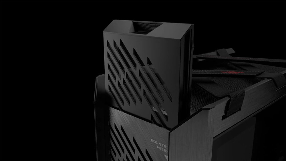 ASUS ROG STRIX HELIOS II GX601S 4x140mm Fan USB Type-C Temperli Cam Siyah E-ATX Mid-Tower Gaming Kasa