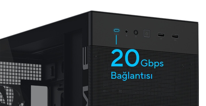 ASUS Prime AP303 TG Beyaz USB 3.2 ATX Mid-Tower Gaming (Oyuncu) Kasa (90DC00V3-B39010)