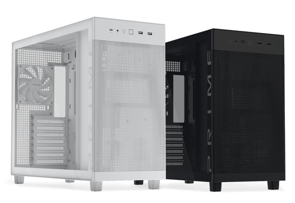ASUS Prime AP303 TG Beyaz USB 3.2 ATX Mid-Tower Gaming (Oyuncu) Kasa (90DC00V3-B39010)