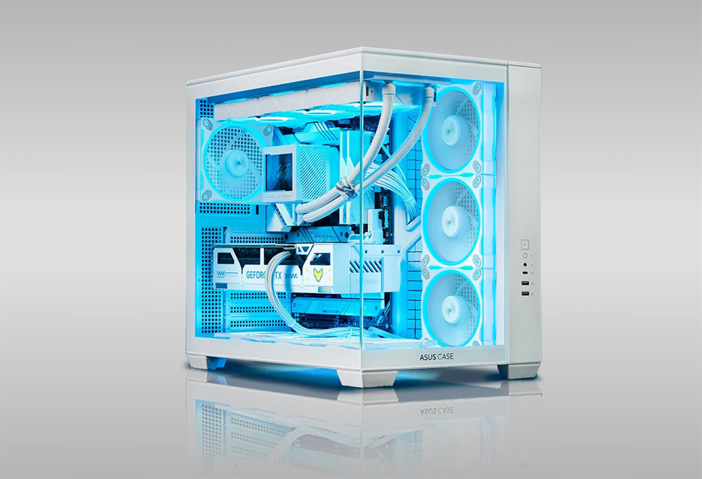 ASUS A32 PLUS TG ARGB Beyaz USB 3.2 ATX Mid-Tower Gaming (Oyuncu) Kasası
