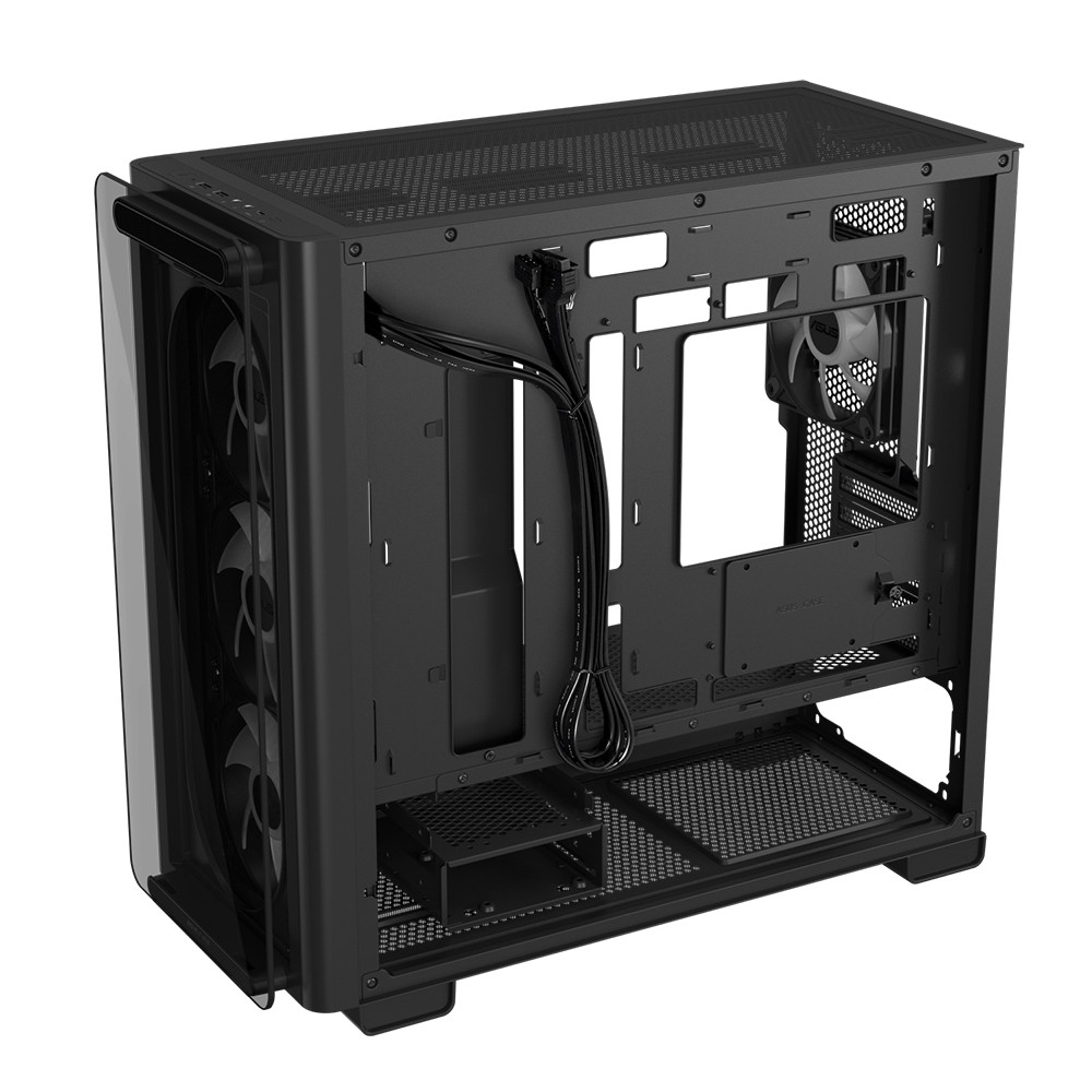 ASUS A23 PLUS TG ARGB Siyah Tempered Glass USB 3.2 mATX Mid Tower Gaming Kasa