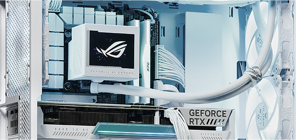 ASUS A23 PLUS TG ARGB Beyaz Tempered Glass USB 3.2 mATX Mid Tower Gaming Kasa
