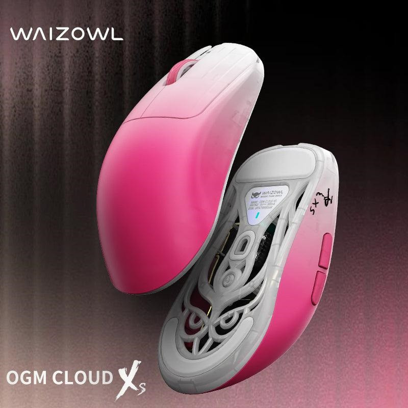 Waizowl OGM Cloud XS Wireless Pembe Mouse