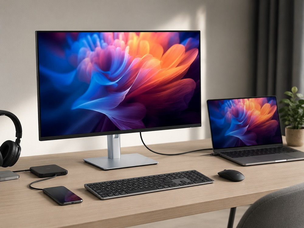 DELL P2725HE 100Hz 5ms USB-C Hub Pivot Full HD IPS Monitör