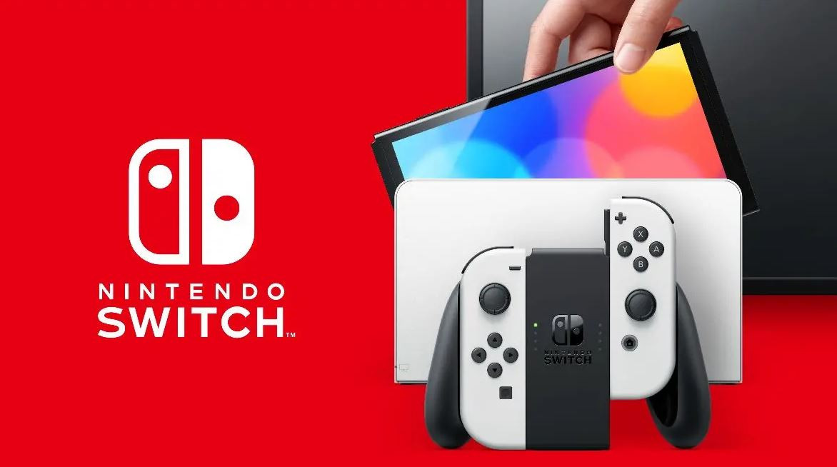 Nintendo Switch OLED Kırmızı-Mavi Oyun Konsolu
