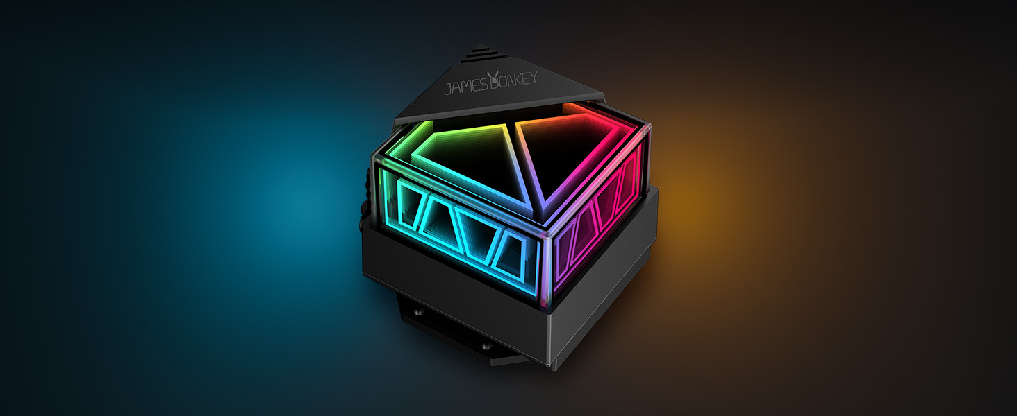 James Donkey Lugis JDC360 ARGB 360mm Sıvı İşlemci Soğutucu AM5 ve LGA1700 Uyumlu