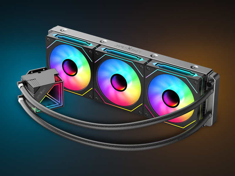 James Donkey Lugis JDC360 ARGB 360mm Sıvı İşlemci Soğutucu AM5 ve LGA1700 Uyumlu