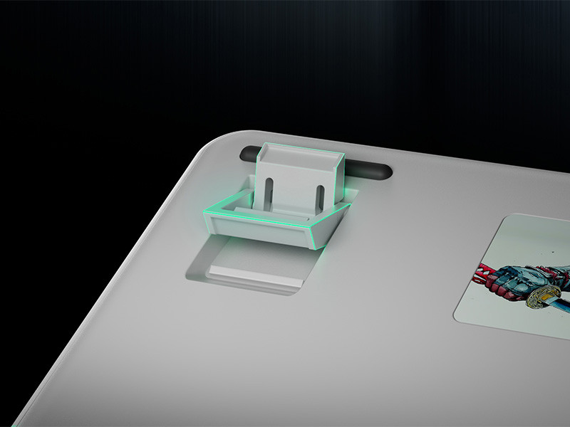 GamePower Zoom RGB Kablolu Mekanik Beyaz Gaming Klavye