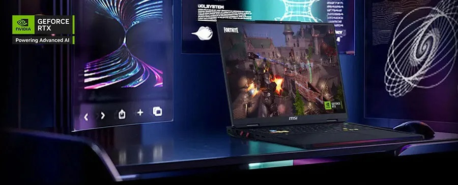 MSI RAIDER A18 HX A8WHG-280TR Ryzen 9-8940HX 32GB DDR5 1TB 12GB RTX 5070 Ti 18″QHD 240 Hz Windows 11 Home Gaming Notebook