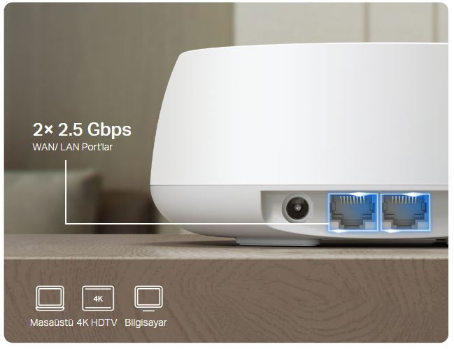 TP-Link Deco BE25 3600 Mbps 3`lü Router