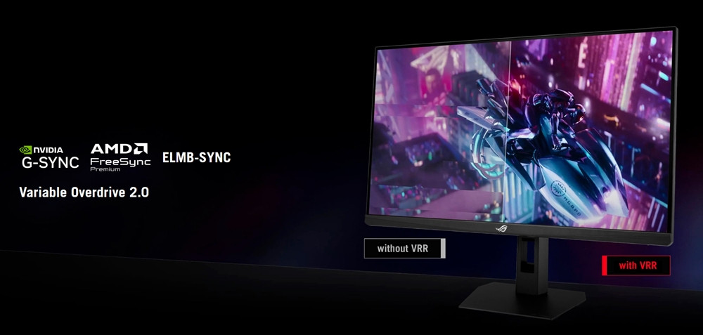 ASUS ROG Strix XG27UCGR Gen2 27″ 4K 162Hz - FHD 485Hz 0.03ms G-Sync HDR10 Pivot Dual Mode Fast IPS Gaming Monitör