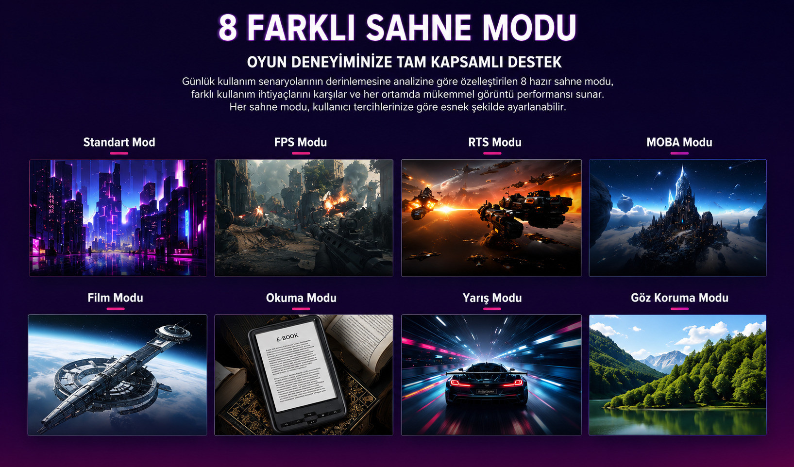 DAHUA LM25-E231BN 24.5″ 200Hz 0.5ms HDR10 Full HD Fast IPS Gaming (Oyuncu) Monitör