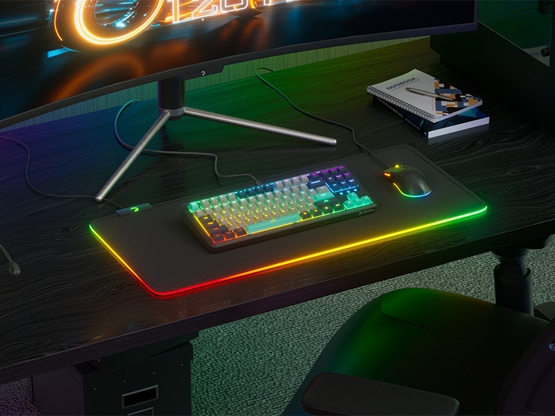 GamePower Zoom RGB Kablolu Mekanik Siyah Gaming Klavye
