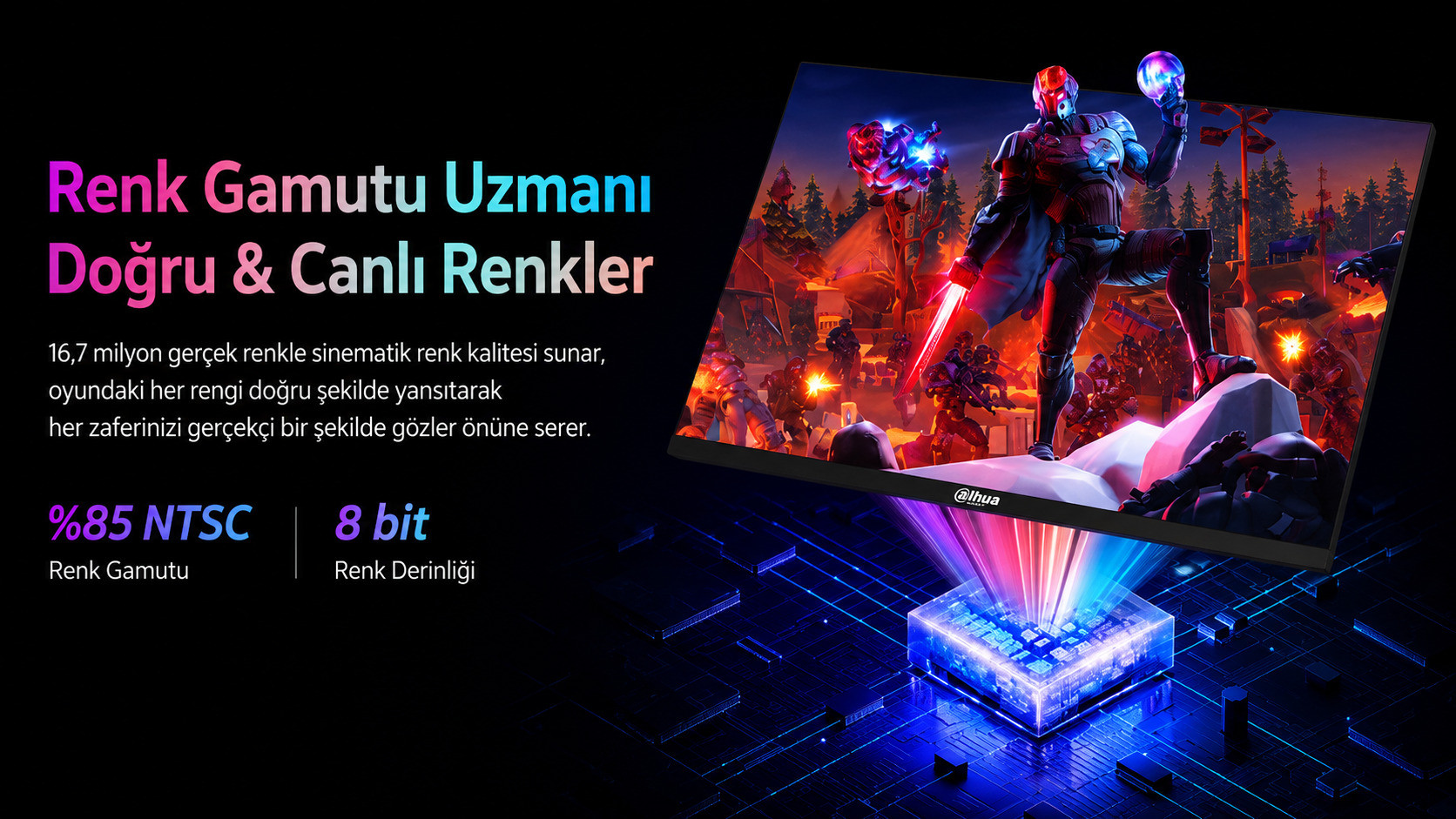 DAHUA LM25-E241A 25″ 320Hz 1ms FHD IPS Gaming (Oyuncu) Monitör
