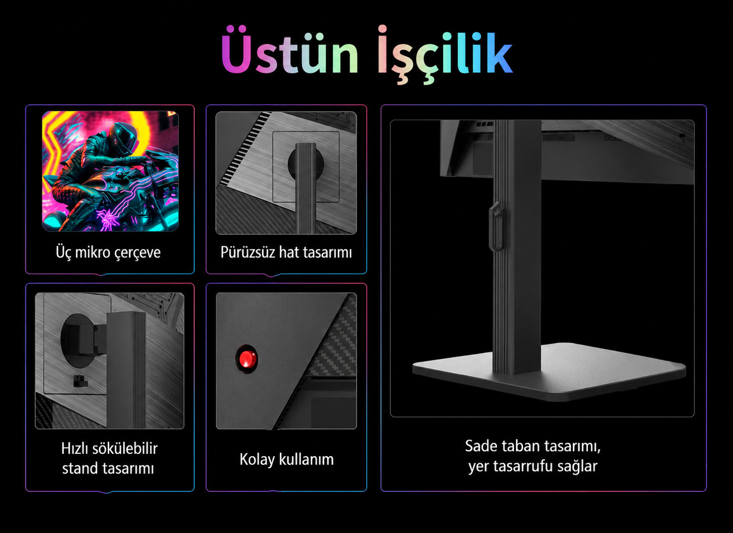 DAHUA LM25-E241A 25″ 320Hz 1ms FHD IPS Gaming (Oyuncu) Monitör