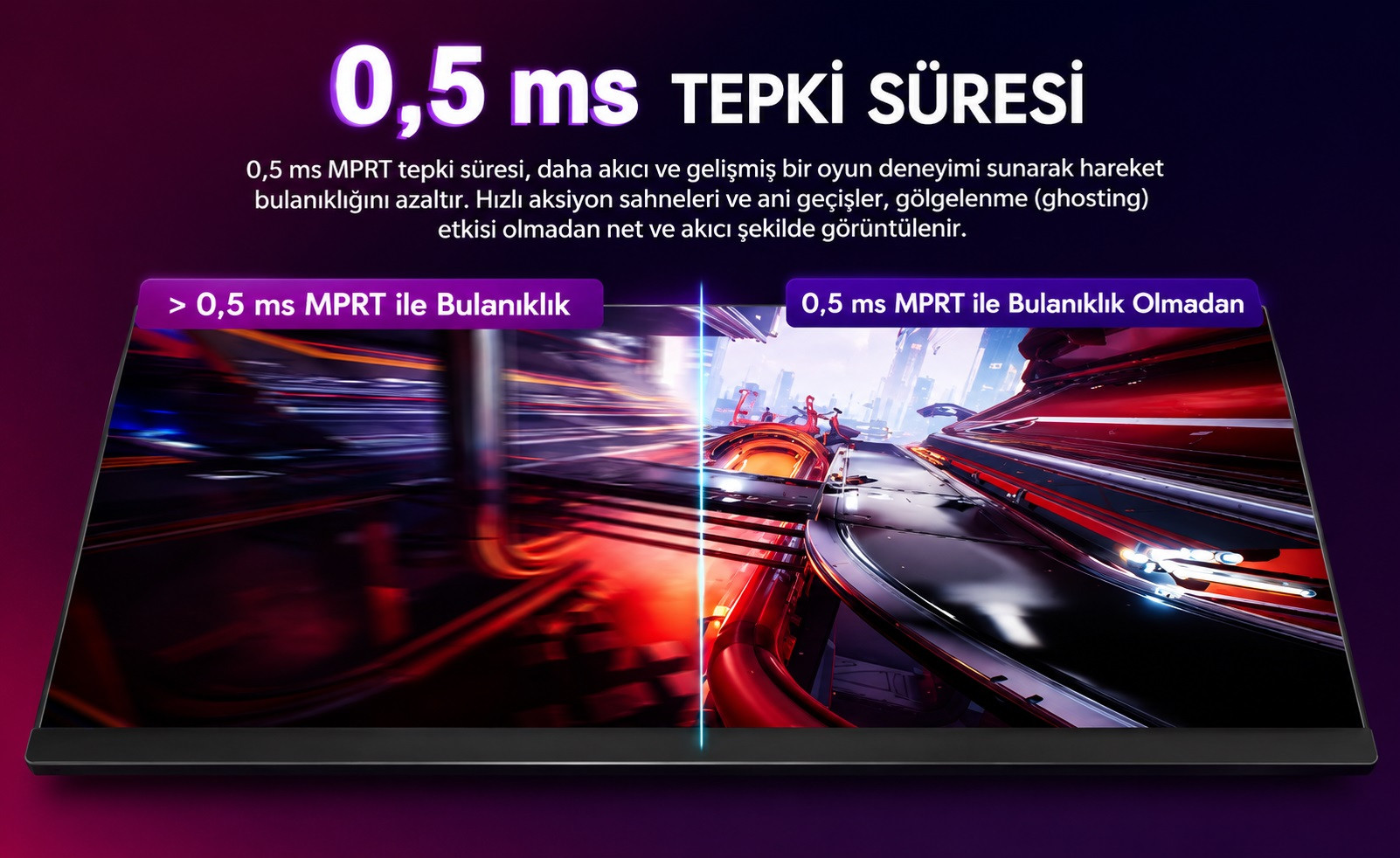 DAHUA LM25-E231BN 24.5″ 200Hz 0.5ms HDR10 Full HD Fast IPS Gaming (Oyuncu) Monitör