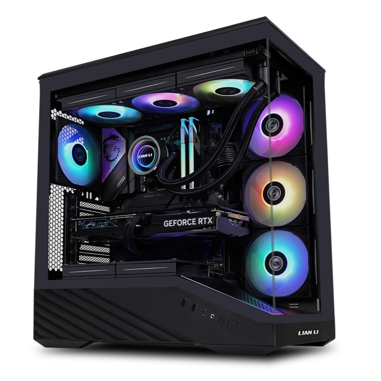 LIAN LI V100R Siyah 850W 80+ Gold ATX Gaming Kasa