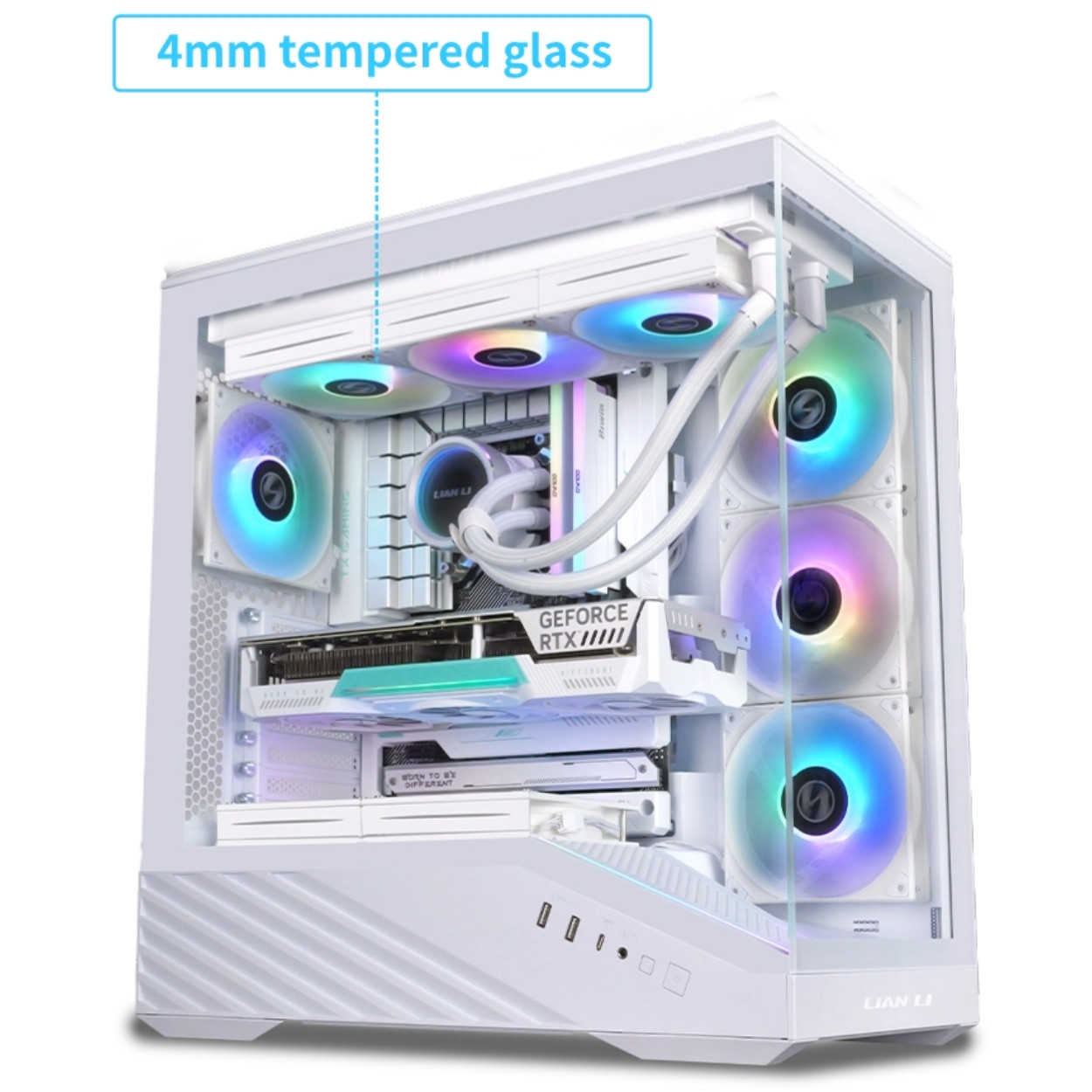 LIAN LI V100R Siyah 850W 80+ Gold ATX Gaming Kasa