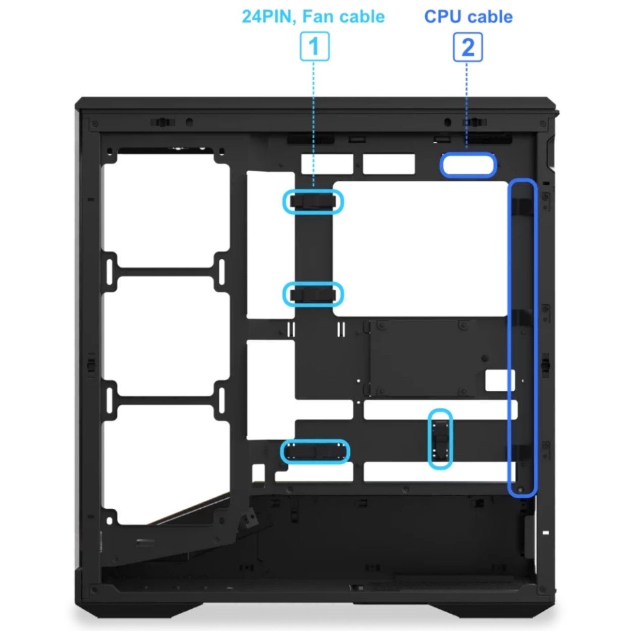 LIAN LI V100R Siyah 850W 80+ Gold ATX Gaming Kasa