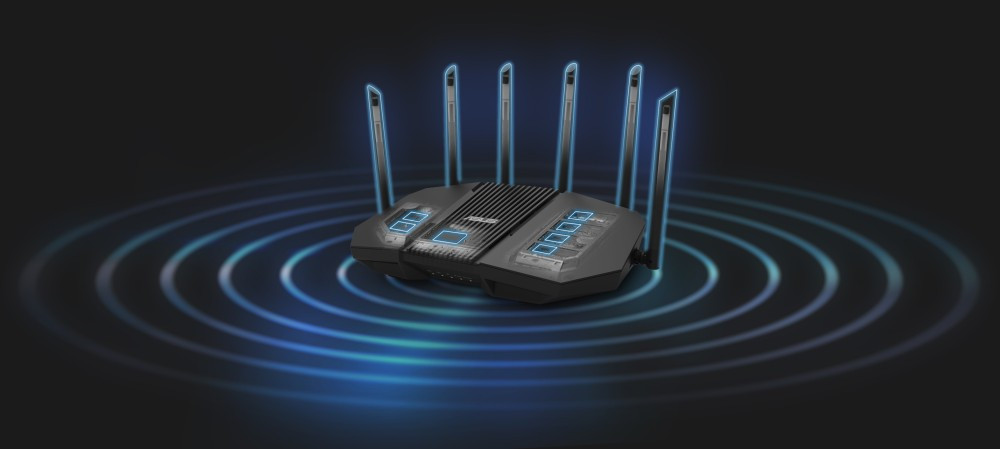Asus RT-BE90U 3 Port 9400 Mbps Router