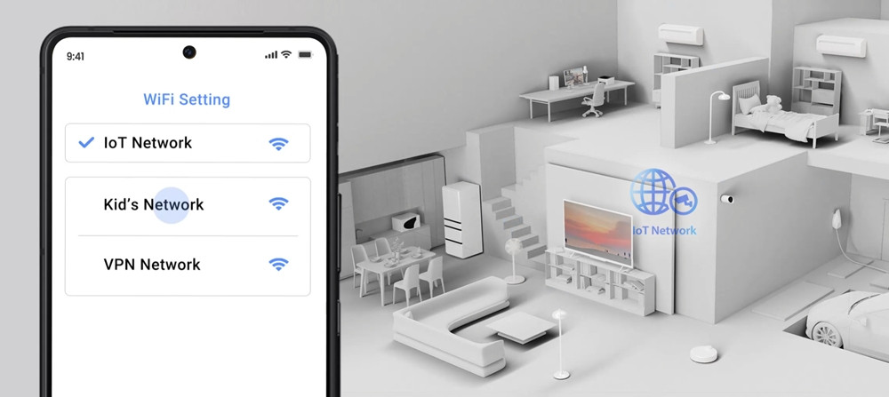 Asus RT-BE90U 3 Port 9400 Mbps Router