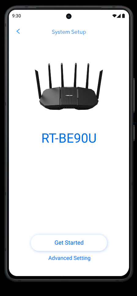 Asus RT-BE90U 3 Port 9400 Mbps Router