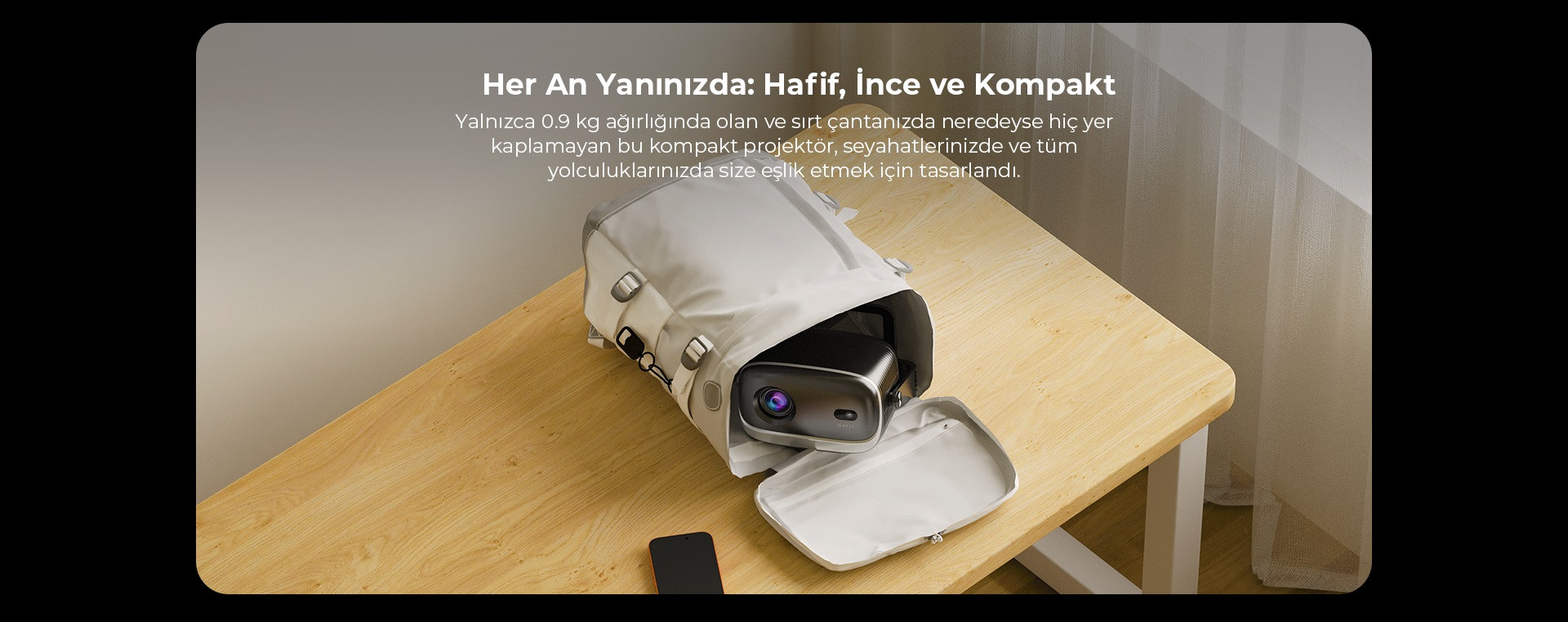 Havit PJ235 Pro Wifi Projeksiyon Cihazı - 720p Android