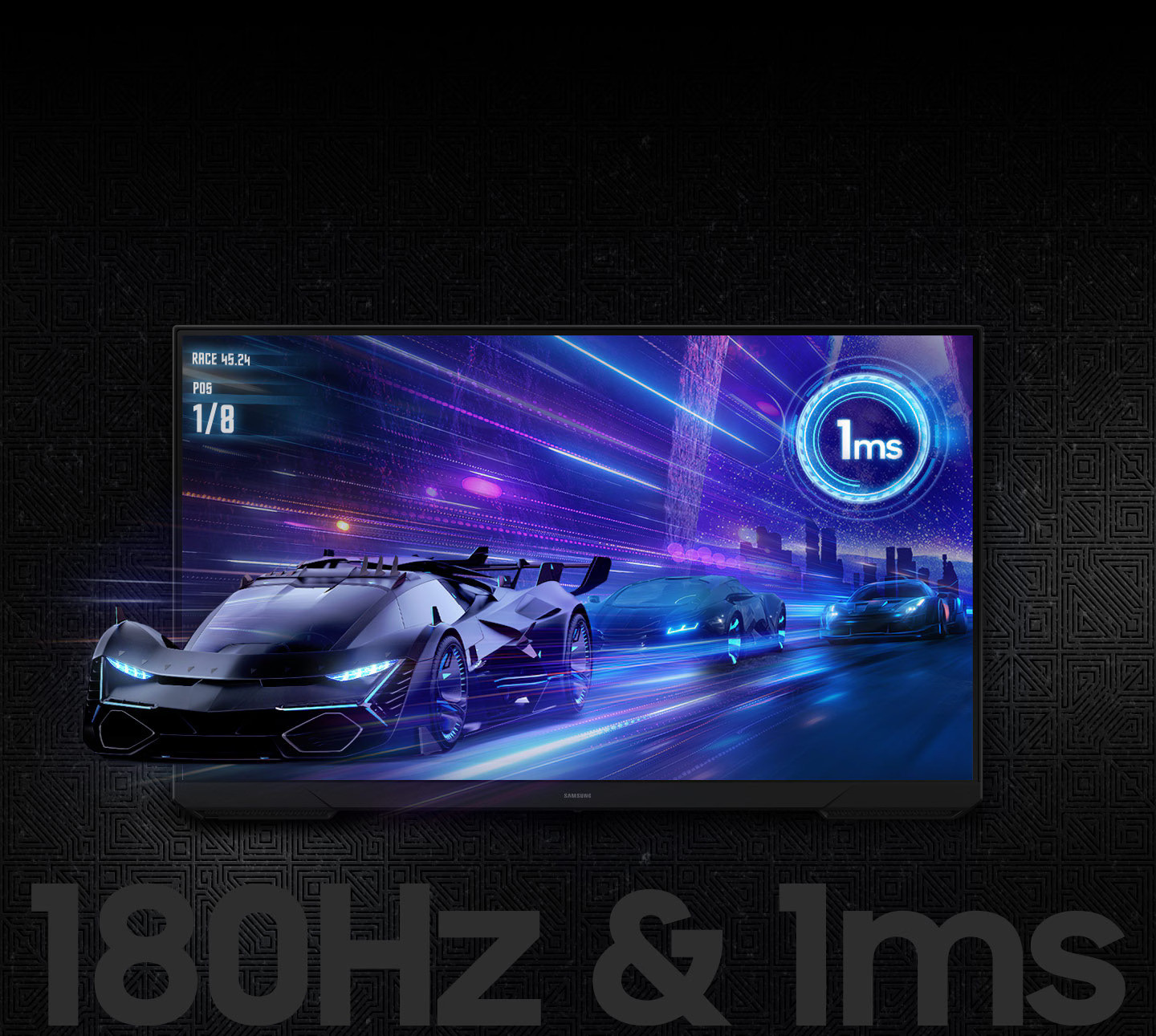 Samsung Odyssey G3 LS32DG302EUXUF 32″ 180Hz 1ms Full HD Pivot Gaming Monitör