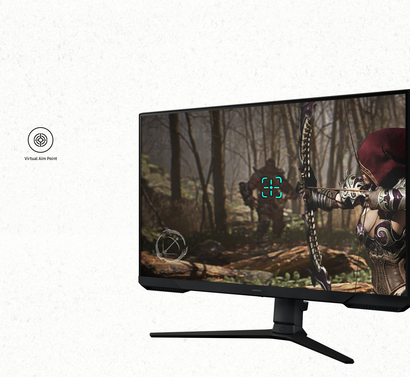 Samsung Odyssey G3 LS32DG302EUXUF 32″ 180Hz 1ms Full HD Pivot Gaming Monitör