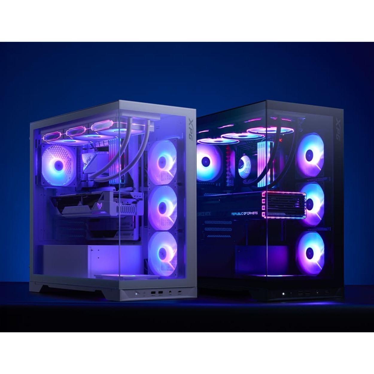 XPG Invader X BTF ARGB  Siyah ATX Mid-Tower Gaming Kasa