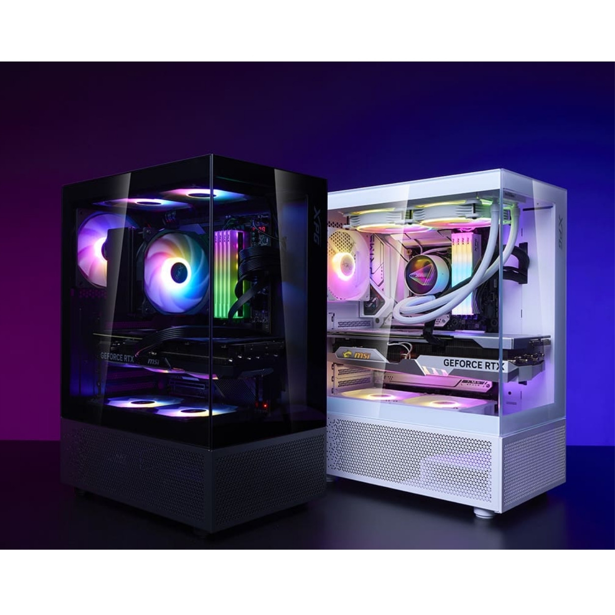XPG InvaderX Mini ARGB USB 3.2 Siyah ATX Mid-Tower Gaming Kasa