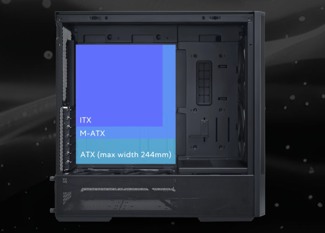 Lian Li Lancool 207 Siyah Mid-Tower ATX Kasa
