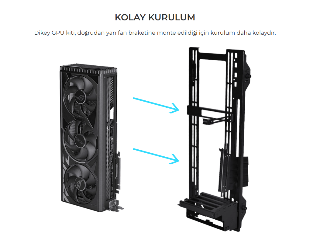 Lian Li 011DEXL-1W Dikey Beyaz GPU Kiti (G89.O11DEXL-1W.00)