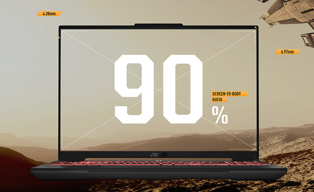 ASUS TUF Gaming A16 FA607NUQ-RL049 Ryzen 7 260 16GB DDR5 512GB SSD RTX4050 6GB 16.0″ WUXGA 144Hz IPS FreeDOS Gaming Laptop