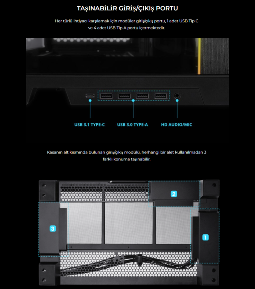 Lian Li O11 Dynamic Evo XL Siyah Full-Tower E-ATX Gaming (Oyuncu) Kasa (G99.O11DEXL-X.00)
