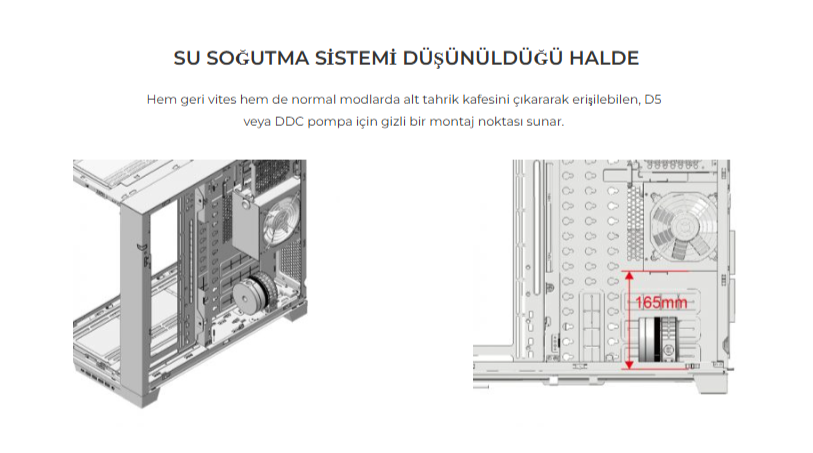 Lian Li O11 Dynamic Evo XL Siyah Full-Tower E-ATX Gaming (Oyuncu) Kasa (G99.O11DEXL-X.00)