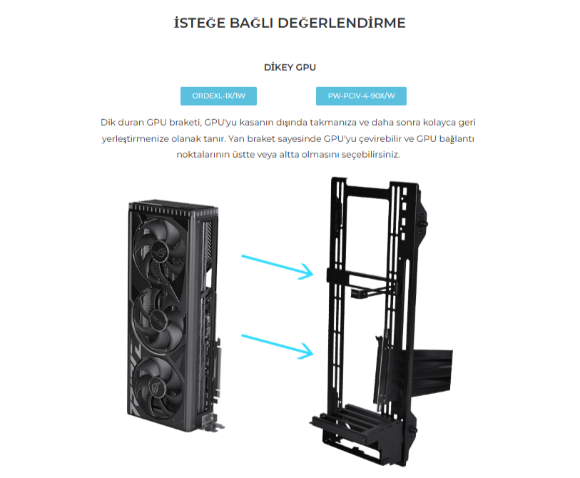 Lian Li O11 Dynamic Evo XL Siyah Full-Tower E-ATX Gaming (Oyuncu) Kasa (G99.O11DEXL-X.00)