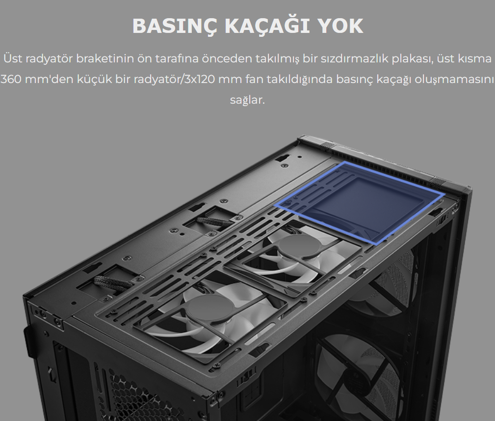 Lian Li Lancool 216 Mesh Siyah ARGB Mid-Tower E-ATX Gaming Kasa