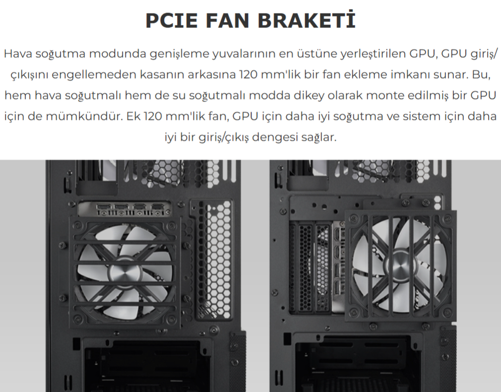 Lian Li Lancool 216 Mesh Siyah ARGB Mid-Tower E-ATX Gaming Kasa
