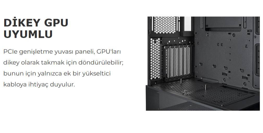 Lian Li Lancool 216 Mesh Siyah ARGB Mid-Tower E-ATX Gaming Kasa