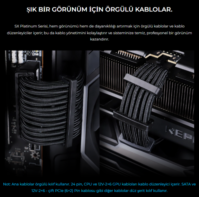 Lian Li SX1000P Beyaz 1000W 80+ Platinium ATX POWER SUPPLY (G9P.SX1000P.W000.EU)