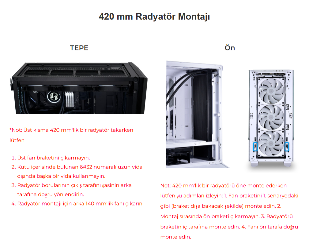 Lian Li Lancool III Siyah RGB Mid-Tower E-ATX Gaming Kasa