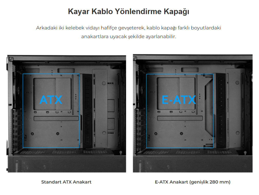 Lian Li Lancool III Siyah RGB Mid-Tower E-ATX Gaming Kasa