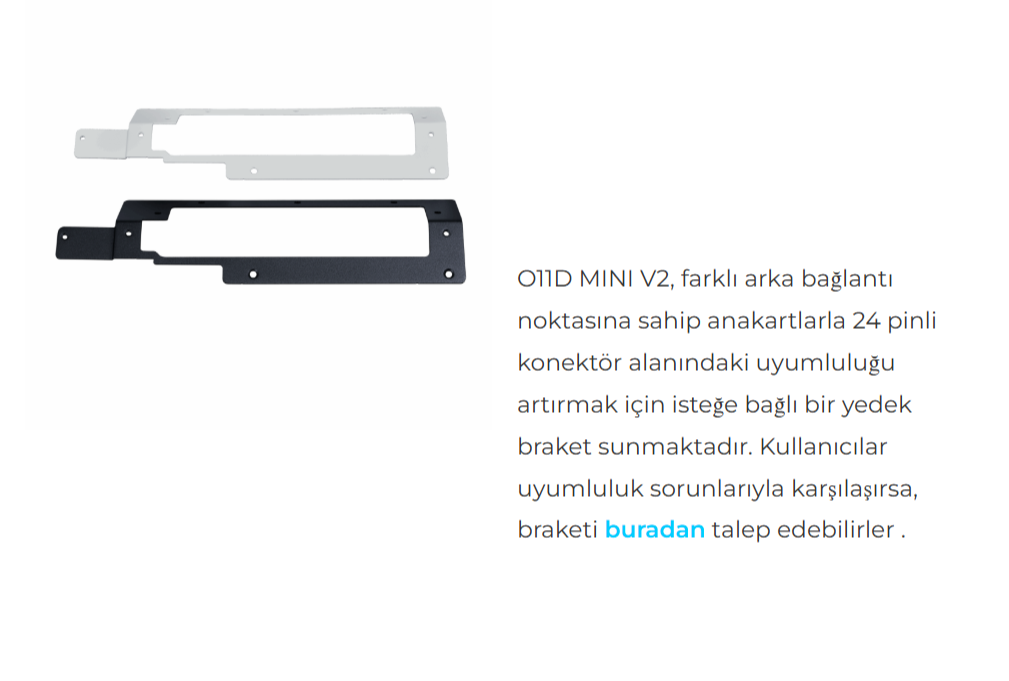 Lian Li O11 Beyaz Mid Tower ATX Kasa