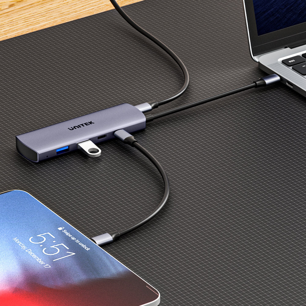 Unitek uHUB Q4 4in1 10 Gbps USB-C Hub 