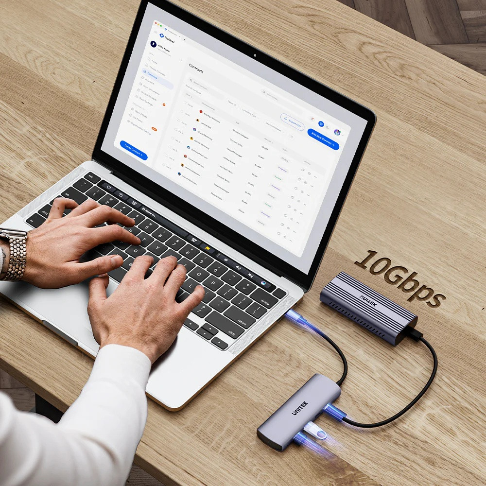 Unitek uHUB Q4 4in1 10 Gbps USB-C Hub 