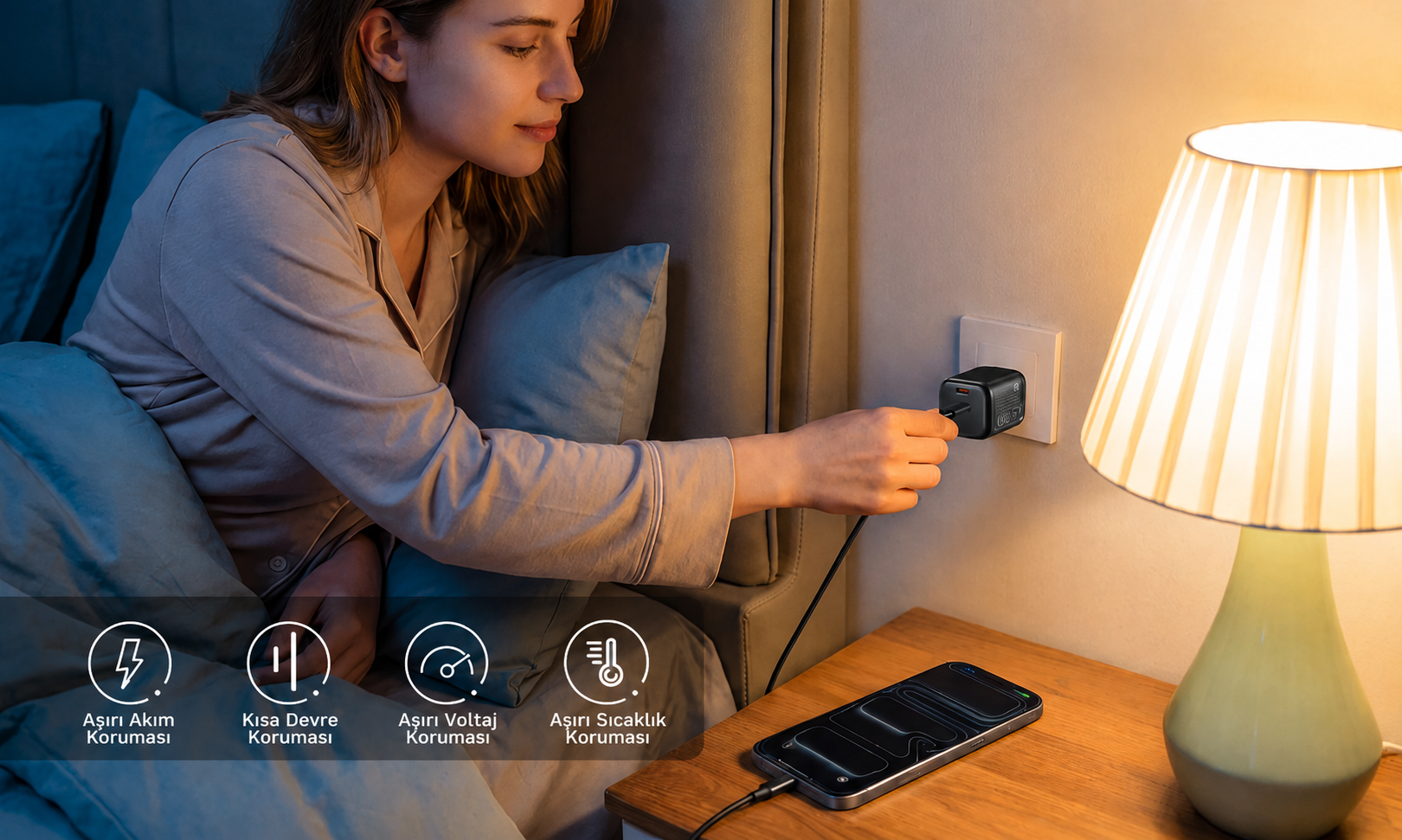 Unitek Zeno 45W GaN Şarj Cihazı